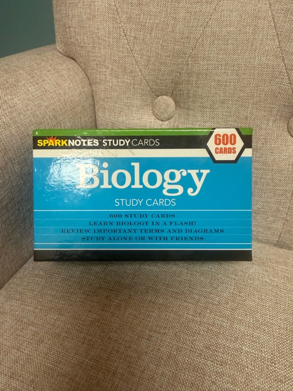 Biology 2004 Spark Notes Study Cards 600 Count Complete Set Education Study Note